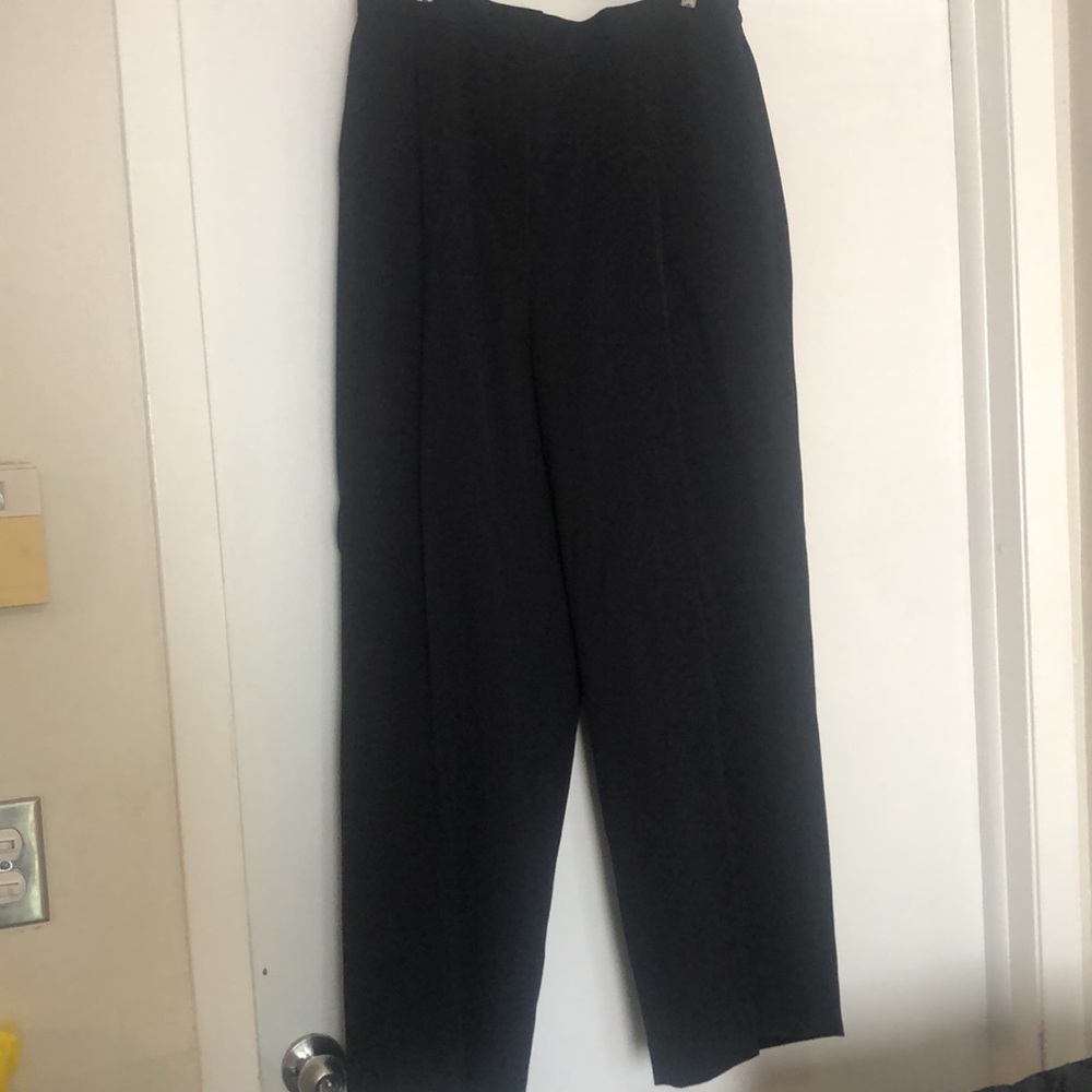Rena Rowan 18w black pants. Wide leg stretch waist - Picture 2 of 5